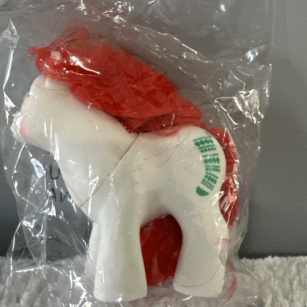 Vintage My Little‎ Pony G1 Christmas Baby Stocking Kelloggs Mail Order 1984 - Picture 4 of 6